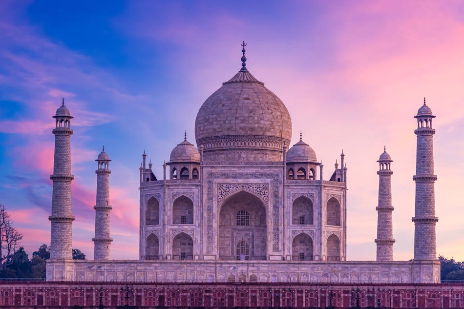 Il meraviglioso Taj Mahal